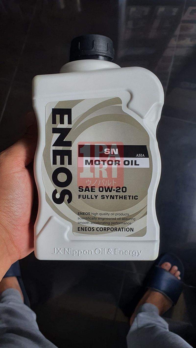 Oli Mobil ENEOS SAE 0W-20 Fully Synthetic Kemasan 1 Liter SN MOTOR OIL - foto 5
