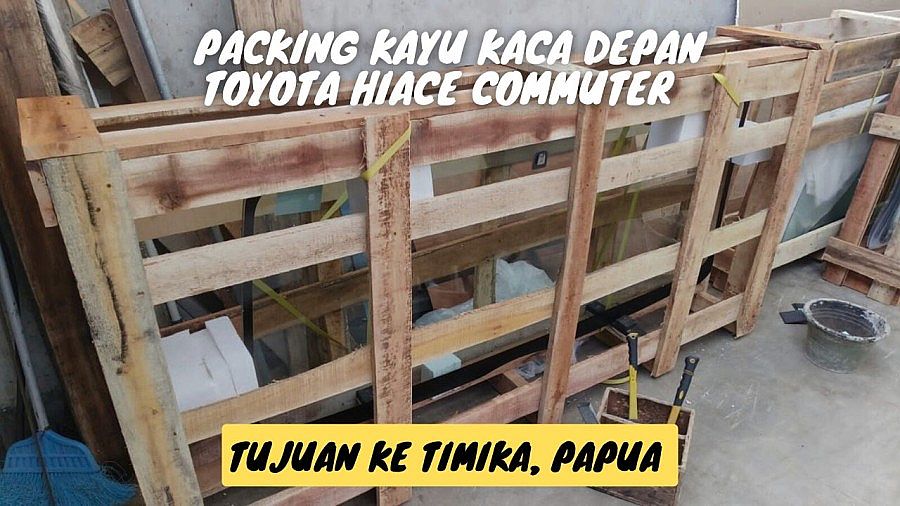 Packing Palet Kayu Khusus Kaca Mobil by unoPart Spesialis Kaca Mobil - foto 2