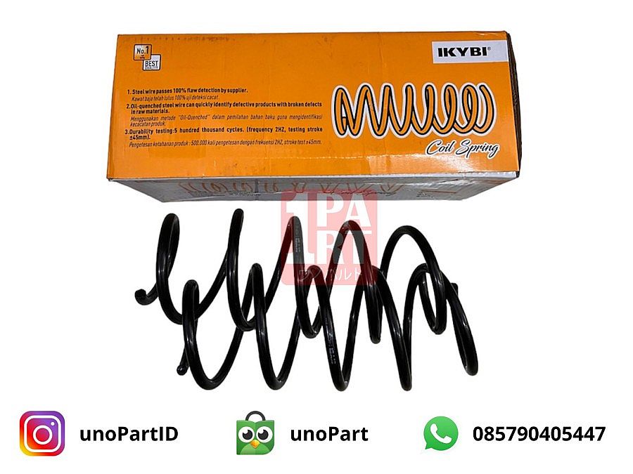 Per Keong Shock Coil Spring Belakang Honda CRV CR-V Gen 2 RD RD2 2002-2006 SNI KAN OEM 52441-59G-D01 5244159GD01 - foto 2