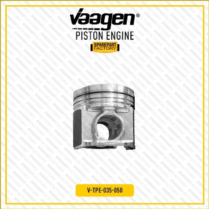 Piston Engine Mesin OS 50 Innova Reborn / Fortuner VRZ / Hilux Hi Lux Hi-Lux DC Double Cabin 2016-Ke Atas Diesel Vaagen Teikin SNI KAN OEM 13101-0E010 131010E010 - foto 2
