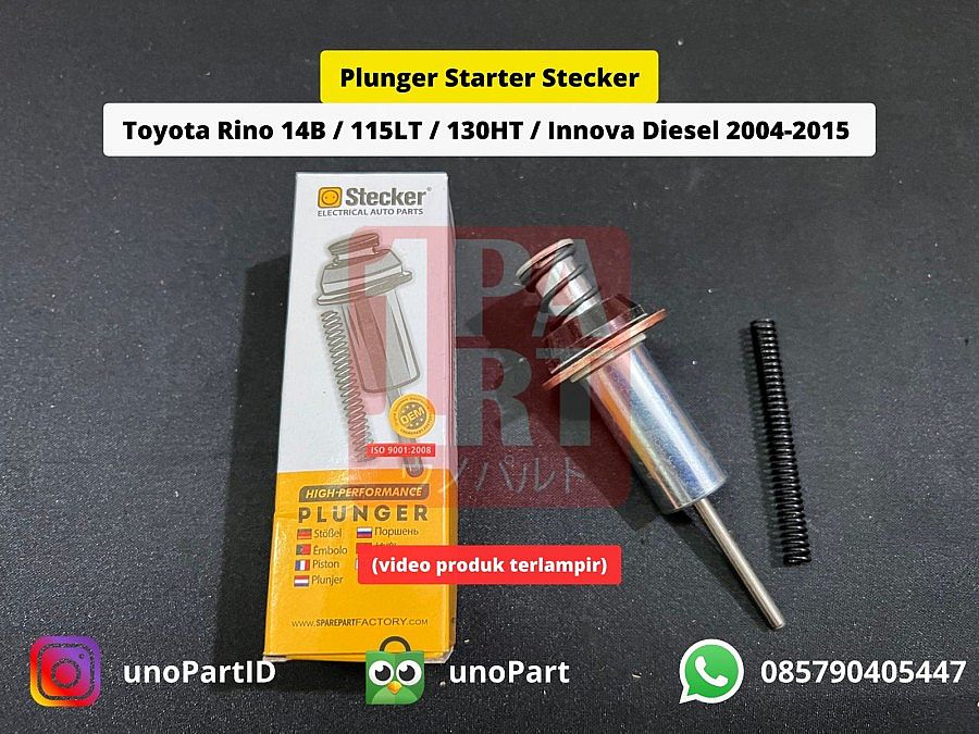 Piston Switch Starter/ Plunger Rino 14 B/ 115 LT/ 130 HT +PER - foto 2