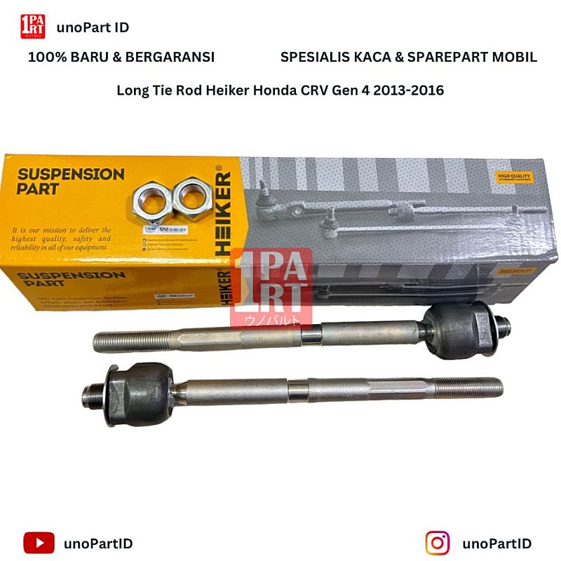 Rack End Long Tie Rod Heiker Honda CRV CR-V 2.0 2.4 Gen4 2013-2017 RM SNI KAN OEM - foto 3