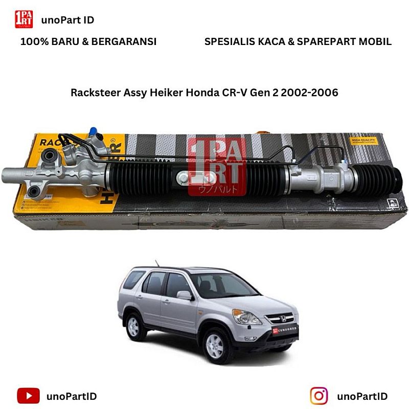 Rack Steer / Racksteer Honda CRV Gen 2 02-06 Baru Heiker 53601-S9A-013 - foto 3