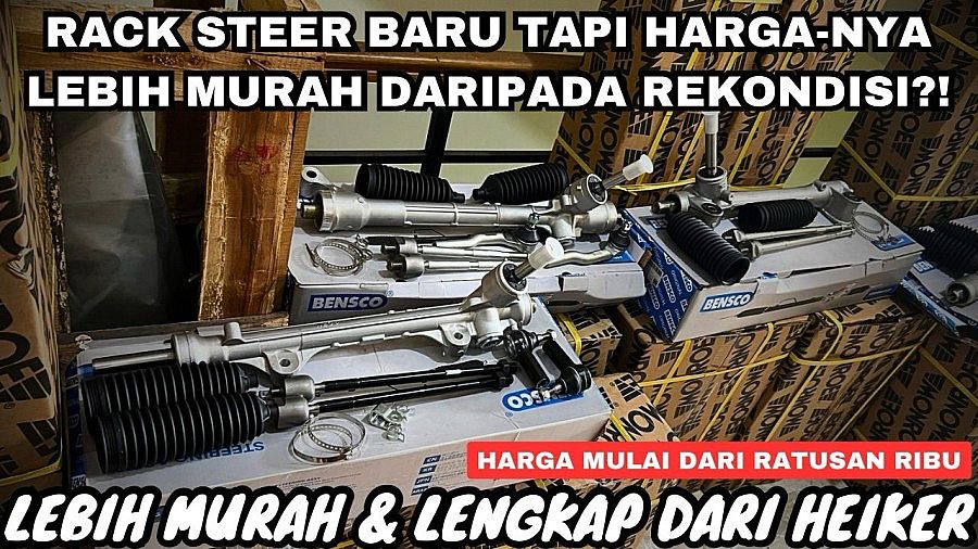 Rack Steer Steering + Long Tie Rod Bensco Daihatsu Granmax Manual - foto 2