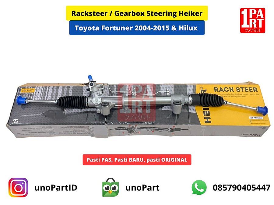 Rack Steering Gear Stir Gearbox Racksteer Assy Toyota Fortuner Hilux Power Steering 2004-2015 - foto 2