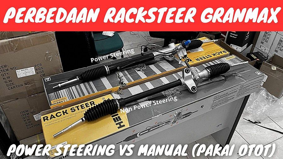 Rack Steering Stir Racksteer Gearbox Heiker Daihatsu Granmax Grandmax Gran Grand Max Non Power Steering SNI KAN OEM 45500-BZ030 45500BZ030 - foto 5