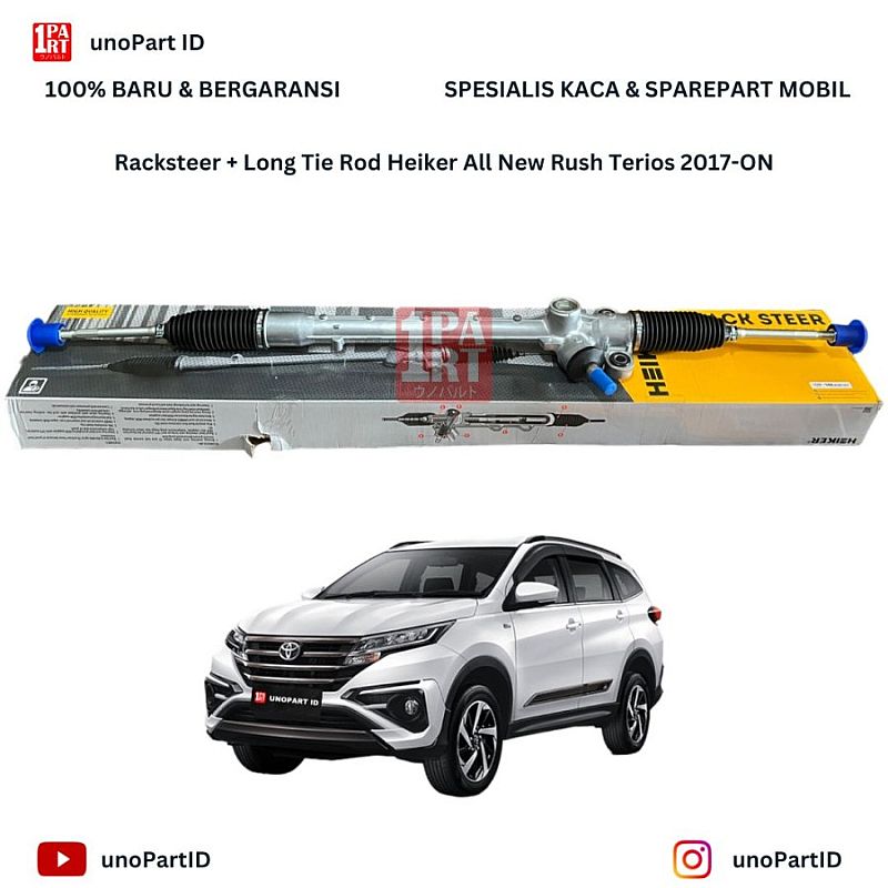 Racksteer + Long Tie Rod EPS Heiker All New Rush Terios 17-ON unoPart - foto 4