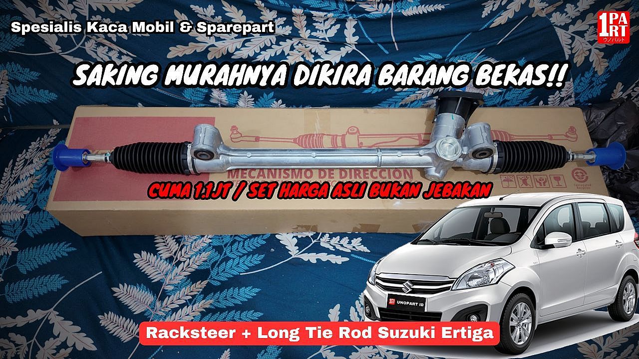 Racksteer + Long Tie Rod Suzuki Ertiga 2011-2017 / Mazda VX-1 Merk Yokomitsu Part No 48500-M74103 by unoPart ID - foto 2