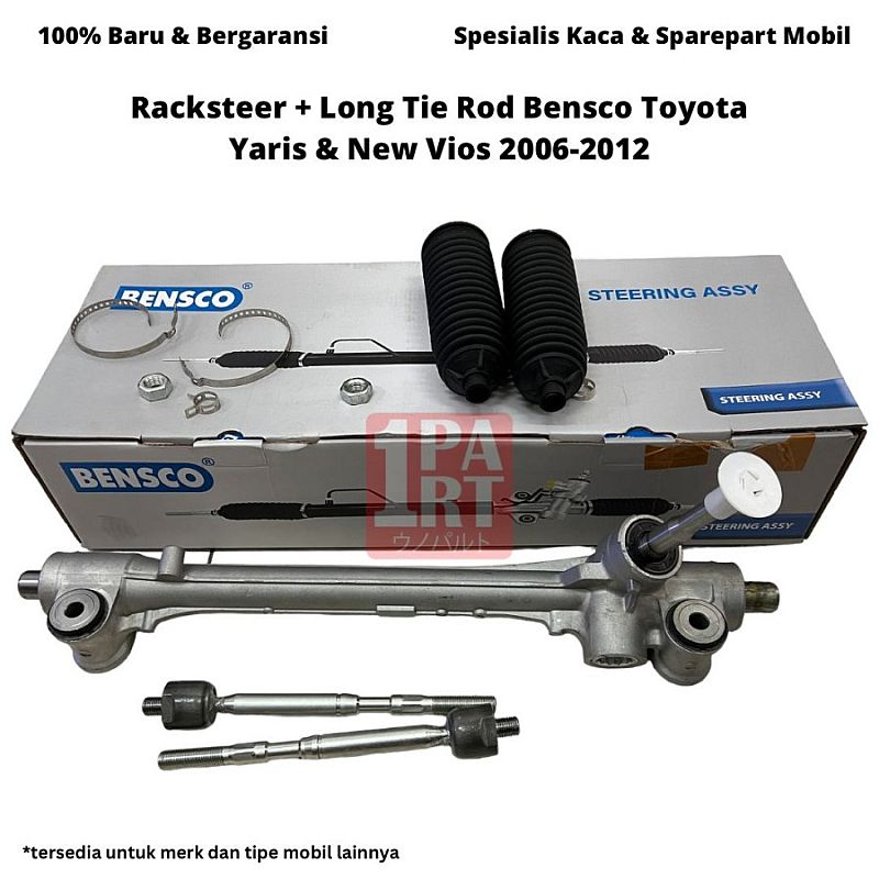 Racksteer + Long Tie Rod Toyota Yaris Bakpao New Vios 2006-2012 Bensco - foto 5
