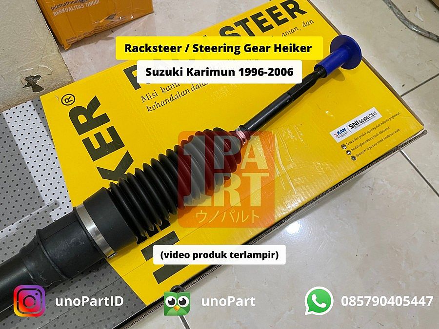 Racksteer Assy Heiker Suzuki Karimun Kotak 1999-2006 Plus Long Tie Rod - foto 4