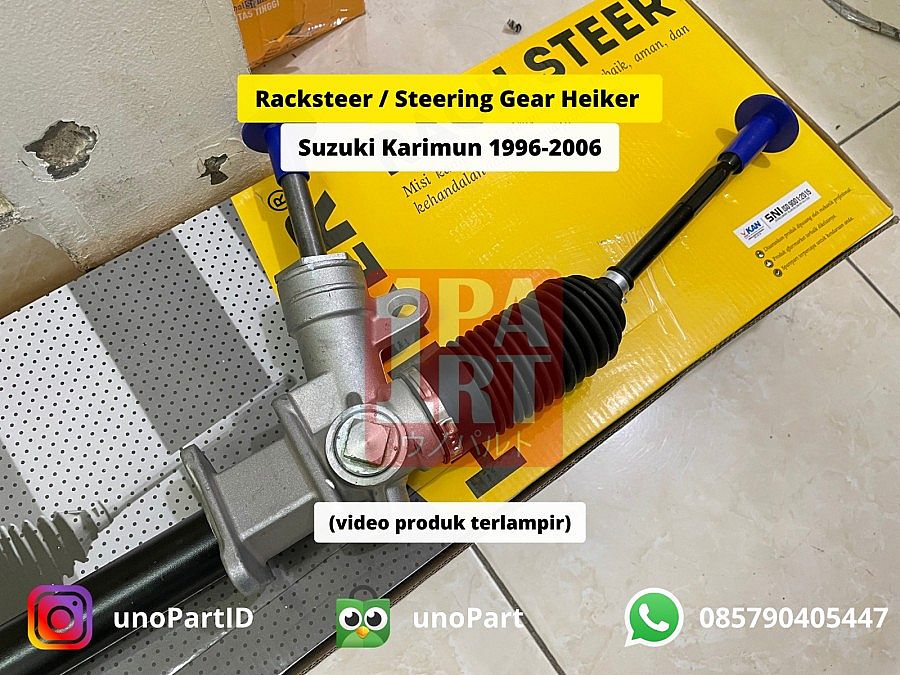 Racksteer Assy Heiker Suzuki Karimun Kotak 1999-2006 Plus Long Tie Rod - foto 3