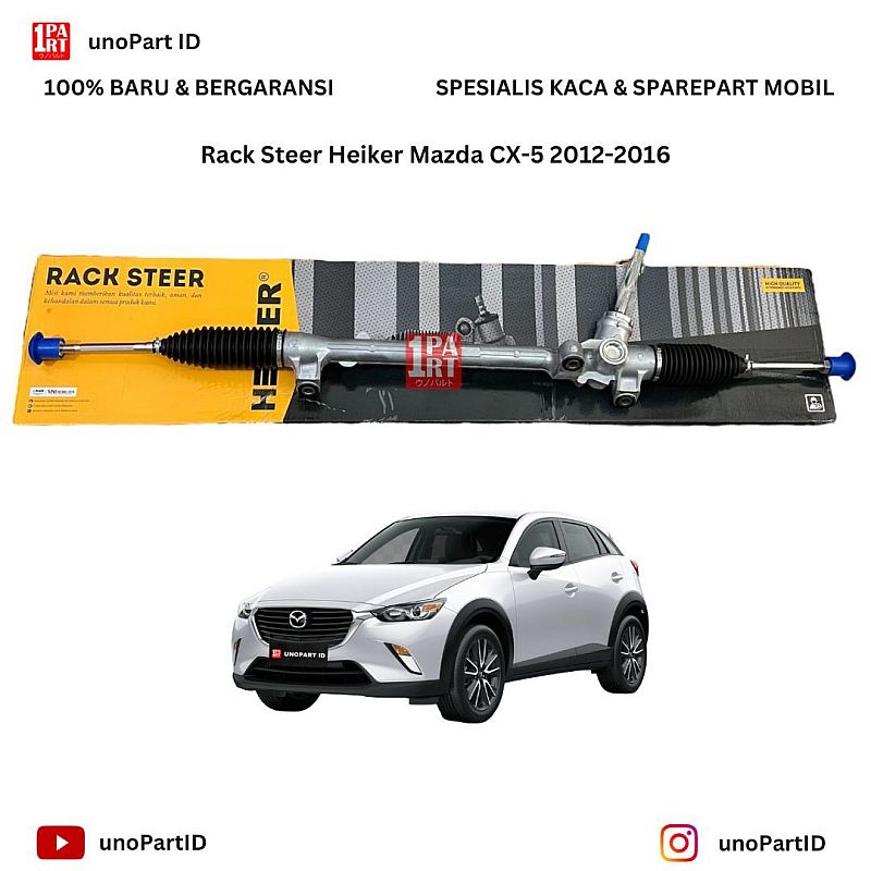 Racksteer Assy Steering Gear Rack Steer Gearbox Rekstir Heiker Mazda CX-5 CX 5 CX5 KE 2012-2017 Bonus Long Tie Rod - foto 6