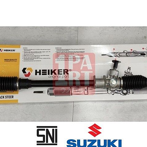 Racksteer Rack Steering RekStir Rek Stir Gearbox Gear Heiker Suzuki Karimun Estilo Estillo 2007-2013 Bonus Rack End Long Tie Rod SNI KAN OEM 48500M79F00 - foto 2