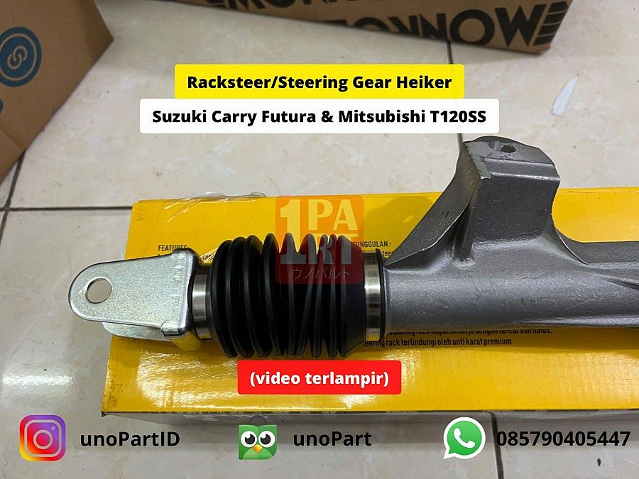 Racksteer Steering Gear Rack Steer RekStir Rek Bak Stir Gearbox Heiker Suzuki Carry Futura / Mitsubishi Colt T120SS SNI KAN OEM 48500-77500 4850077500 - foto 5