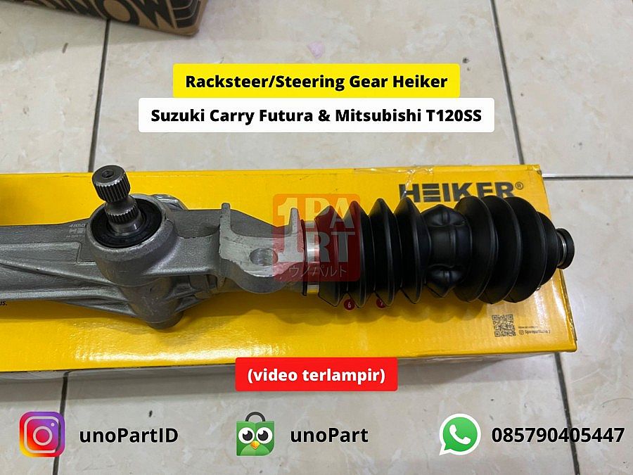 Racksteer Steering Gear Rack Steer RekStir Rek Bak Stir Gearbox Heiker Suzuki Carry Futura / Mitsubishi Colt T120SS SNI KAN OEM 48500-77500 4850077500 - foto 4
