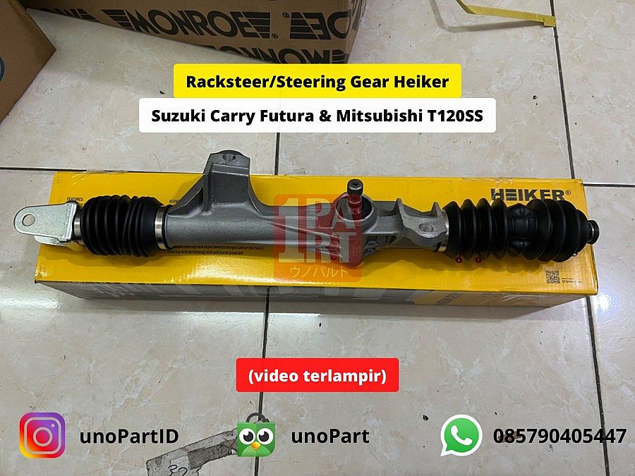 Racksteer Steering Gear Rack Steer RekStir Rek Bak Stir Gearbox Heiker Suzuki Carry Futura / Mitsubishi Colt T120SS SNI KAN OEM 48500-77500 4850077500 - foto 2