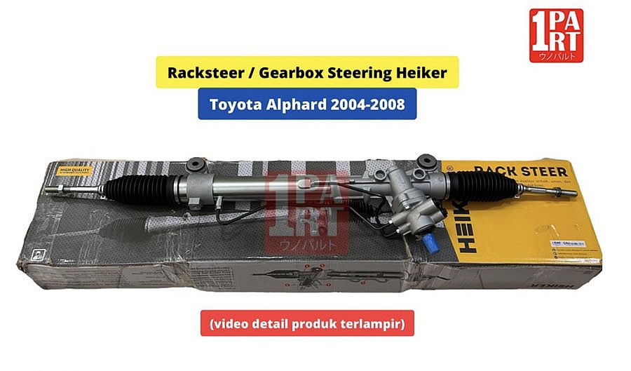 Racksteer Toyota Alphard Vellfire ANH10 2004-2008 Bonus Long Tie Rod - foto 5