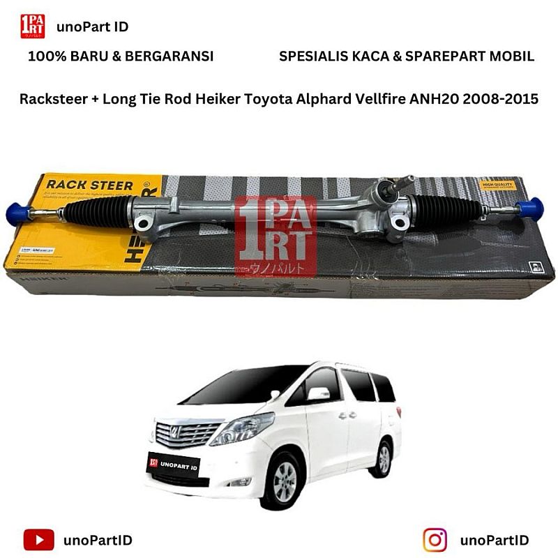 Racksteer Toyota Alphard Vellfire ANH20 2008-2015 100% Baru Bergaransi - foto 5