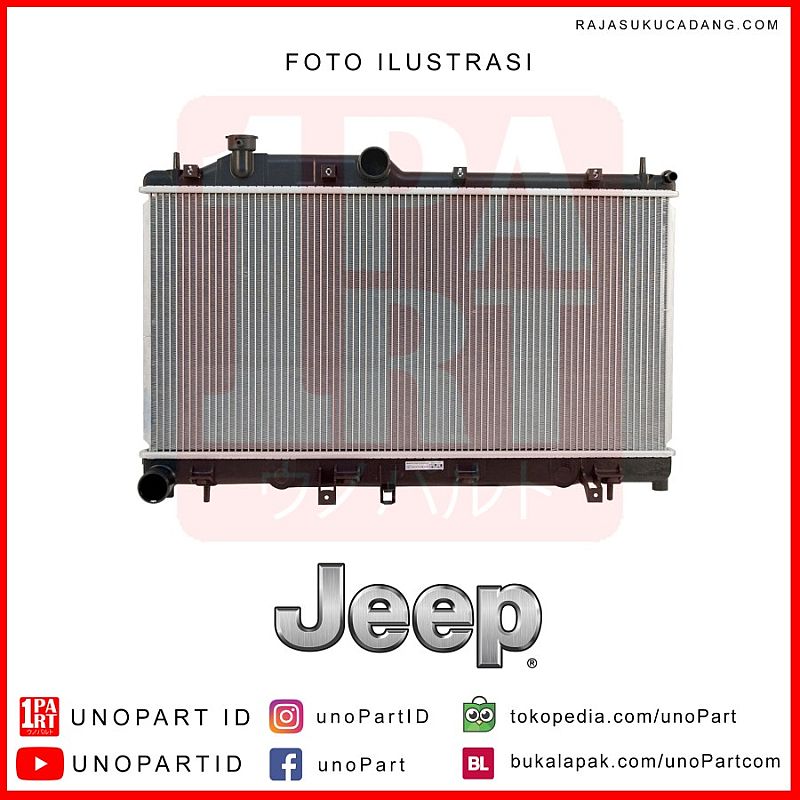 Radiator Assy Cooltec Jeep Grand Cherokee 1999-2001 by unoPart - foto 2