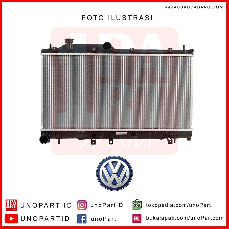 Radiator Assy Cooltec VW Volkswagen Touran 1.4 2003- by unoPart - foto 3