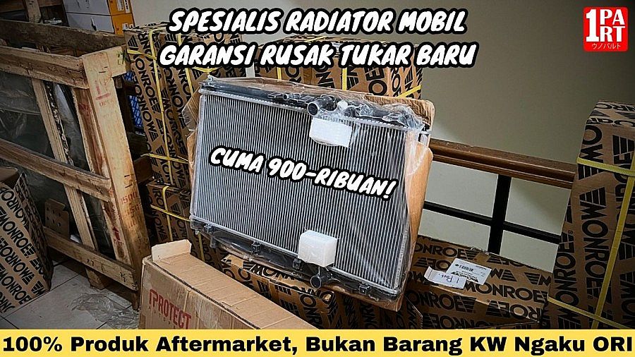 Radiator Assy Honda HRV 1.5 Merk Trivindo - foto 2