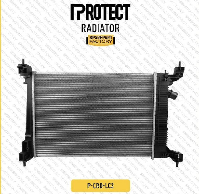 Radiator Assy Komplit Protect Chevrolet Spin 1.5 AT 2013-ON 100% Baru & Bergaransi OEM - foto 2