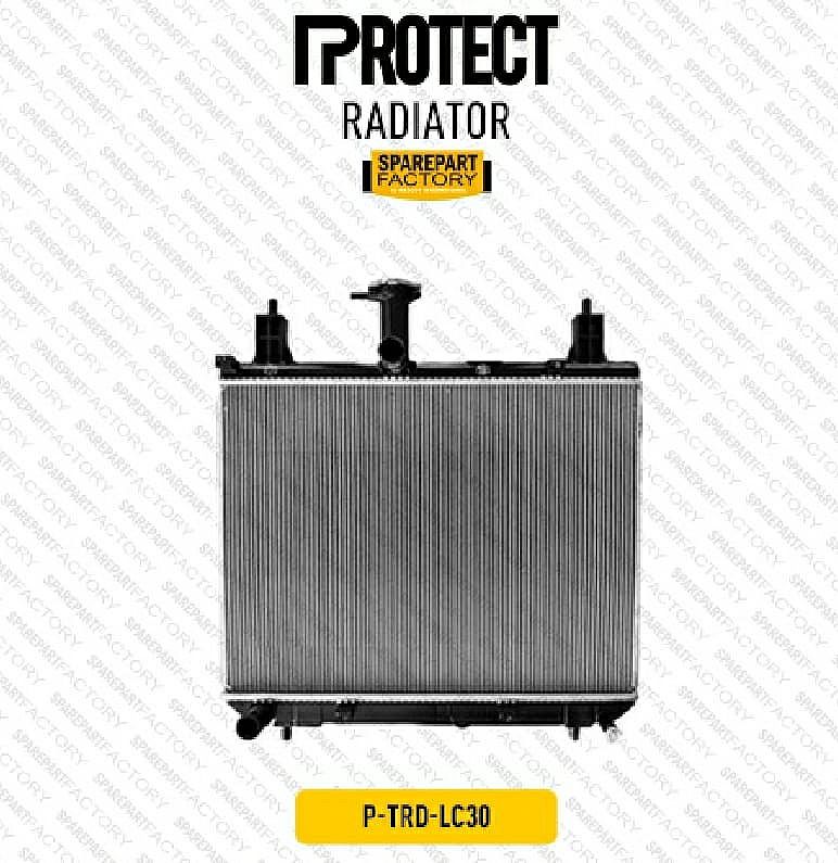 Radiator Assy Komplit Tank Upper Lower Protect Grand Great New Daihatsu Xenia Toyota Avanza 2015-2021 Gen3 AT Matic 100% BARU 16400-BZ690 - foto 3