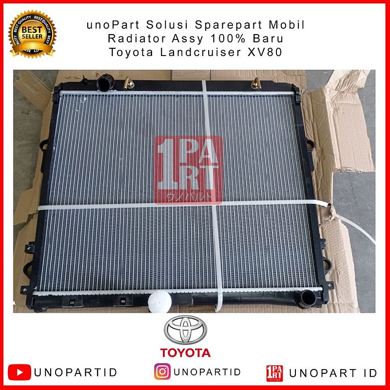 Radiator Assy Komplit Trivindo Toyota Landcruiser Land Cruiser VX80 FJ80 1990-1997 - foto 5