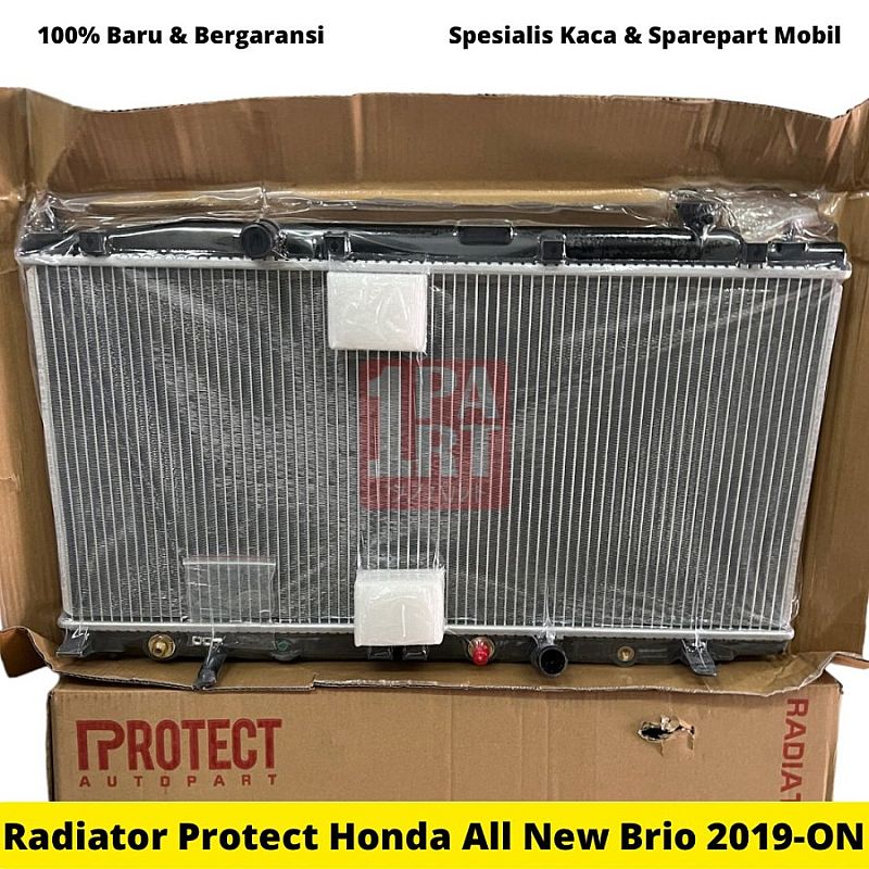 Radiator Assy Protect Honda All New Brio 2018-UP 1.2 AT 19010-R0B-K51 - foto 2