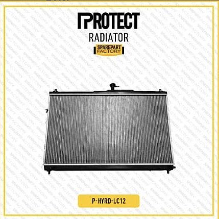 Radiator Assy Protect Hyundai H1 Bensin / Diesel AT unoPart ID - foto 3