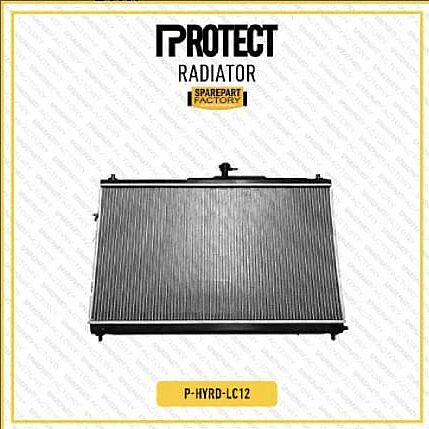Radiator Assy Protect Hyundai H1 Bensin / Diesel AT unoPart ID - foto 2