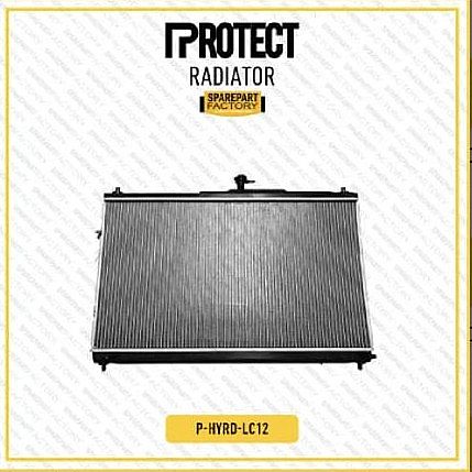 Radiator Assy Protect Hyundai H1 Bensin / Diesel AT unoPart ID - foto 5