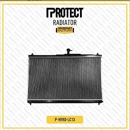 Radiator Assy Protect Hyundai H1 Bensin / Diesel MT unoPart ID - foto 4