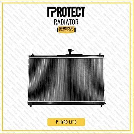 Radiator Assy Protect Hyundai H1 Bensin / Diesel MT unoPart ID - foto 3