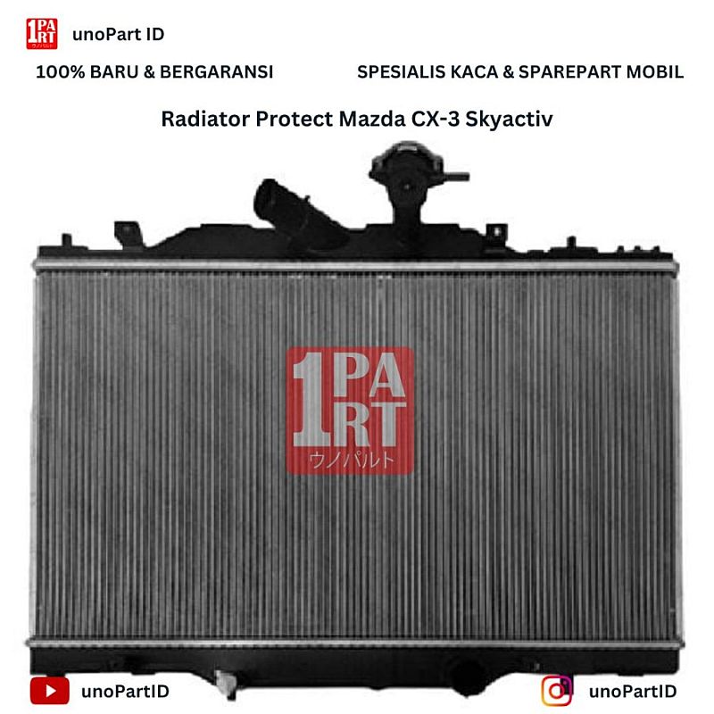 Radiator Assy Protect Mazda CX-3 Skyactiv 2017-ON CX3 CX 3 PEHH15200 PEHH-15-200 - foto 4