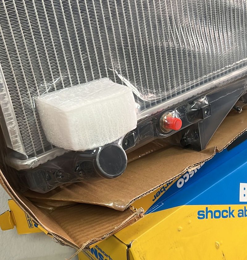Radiator Assy Protect Mitsubishi New Pajero Sport & Triton 2016- AT Matic OEM 1350A809 - foto 5