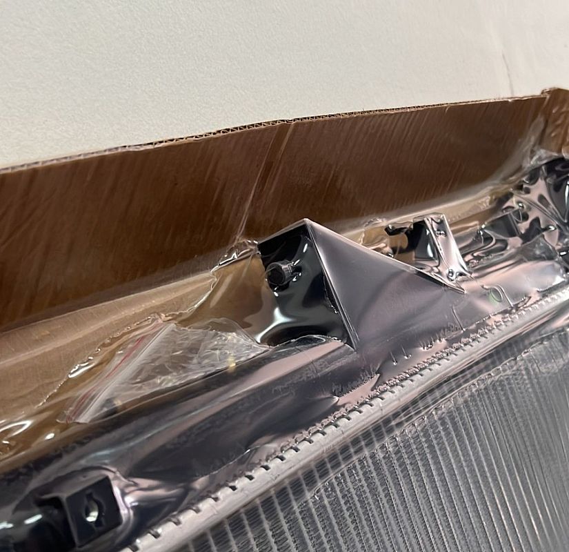 Radiator Assy Protect Mitsubishi New Pajero Sport & Triton 2016- AT Matic OEM 1350A809 - foto 2