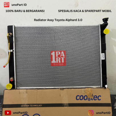 Radiator Assy Toyota Alphard 3.0 2005-2008 AT OEM 16041-20380 - foto 4