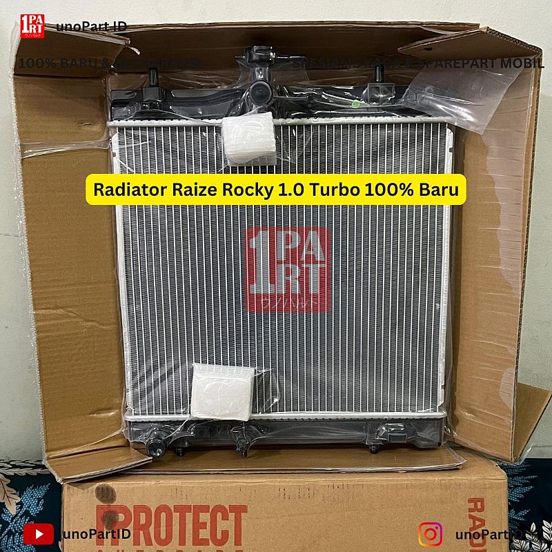 Radiator Assy Toyota Raize Daihatsu Rocky 1.0 Turbo Baru Bergaransi - foto 2