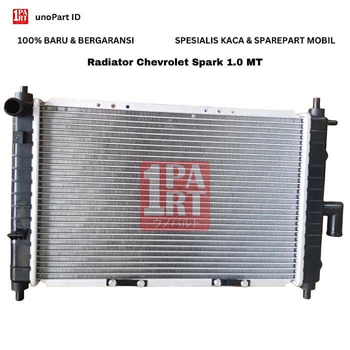 Radiator Assy Trivindo Chevrolet Spark MT Manual Baru & Bergaransi - foto 2
