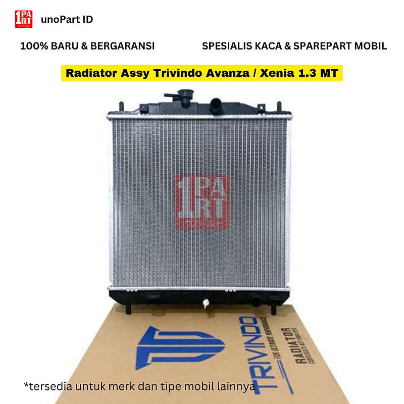 Radiator Assy Trivindo Toyota Avanza Daihatsu Xenia 2004-2011 MT - foto 5