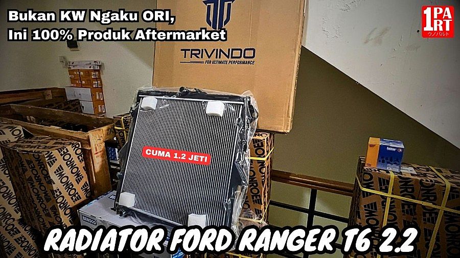 Radiator Ford Ranger 2.2 T6 2011-ON / Mazda BT50 Baru Bergaransi - foto 3