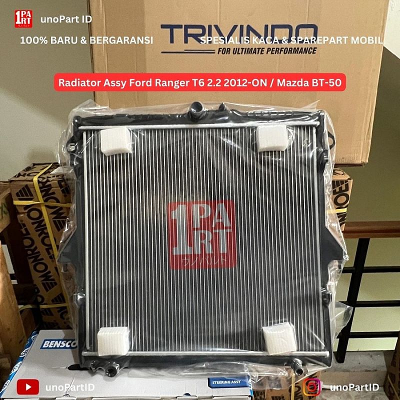 Radiator Ford Ranger 2.2 T6 2011-ON / Mazda BT50 Baru Bergaransi - foto 5