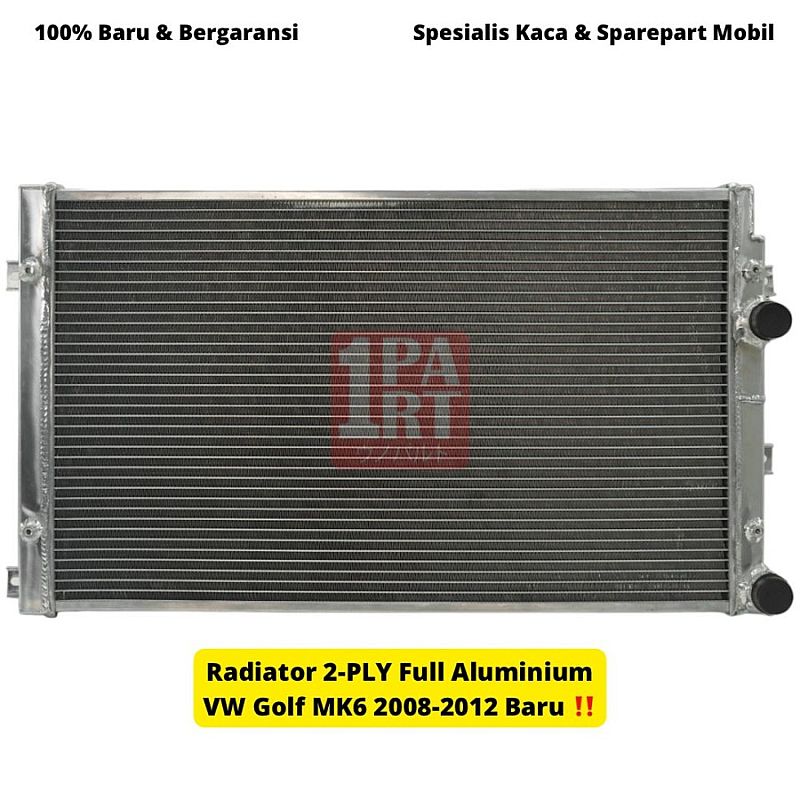 Radiator Full Aluminium 2-PLY VW Golf MK6 08-12 & Touran by unoPart ID - foto 2