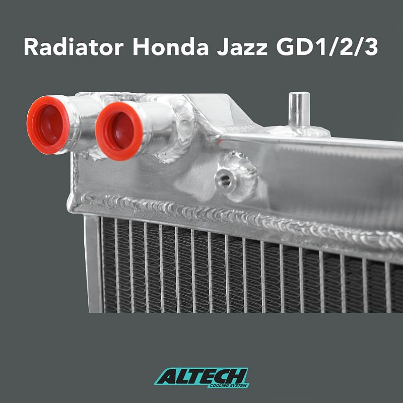 Radiator Full Aluminium Altech Honda Jazz GD 2004-2008 Baru Bergaransi - foto 5