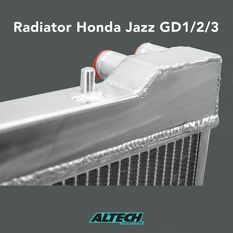Radiator Full Aluminium Altech Honda Jazz GD 2004-2008 Baru Bergaransi - foto 2