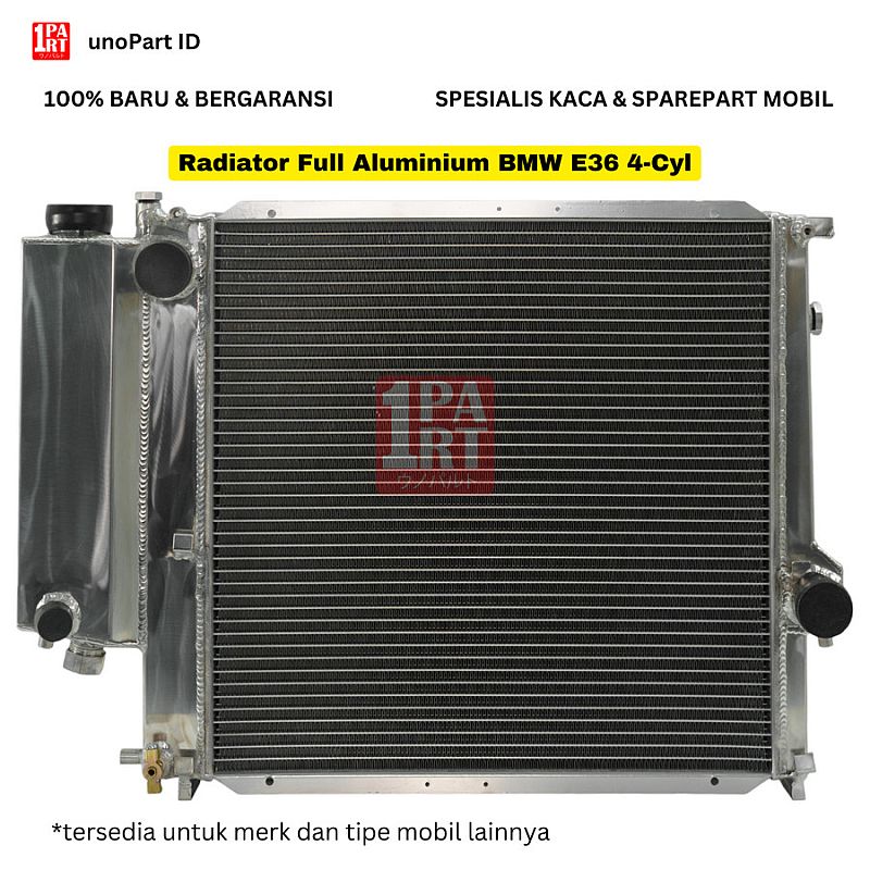Radiator Full Aluminium BMW E36 320i 323i 325i 328i 1990-2000 - foto 2