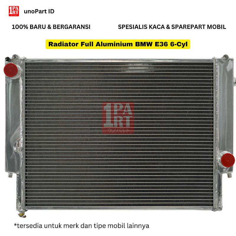 Radiator Full Aluminium BMW E36 6-Cylinder M5x 1990-2000 unoPart ID - foto 3