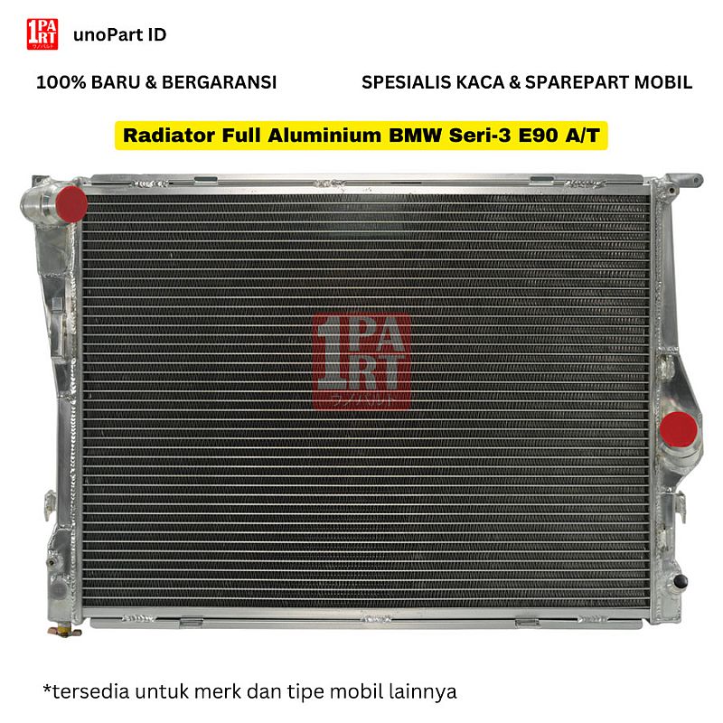 Radiator Full Aluminium BMW Seri-3 320i E90 2005-2011 & X1 E84 09-14 - foto 4
