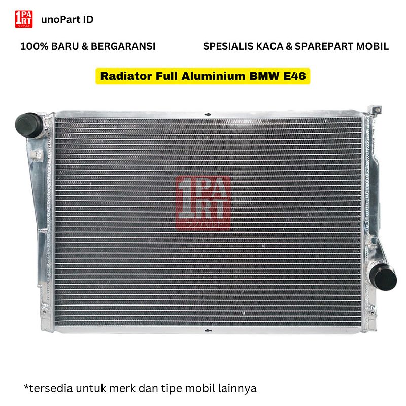 Radiator Full Aluminium BMW Seri-3 E46 2001-2006 unoPart ID - foto 2